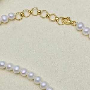 Fermoir de collier en argent sterling 925 en gros, fermoir à ressort unisexe, fermoir à homard pour chaîne de perles, fabrication de bijoux DIY, mariage - Product Image 3