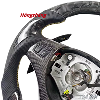 Volant en fibre de carbone personnalisé haut de gamme pour BMW M3 E90 E92 E93 Accessoires automobiles haut de gamme