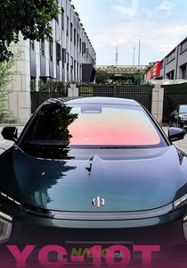 Nkoda 2.5mil windowscreen 81% vlt năng lượng mặt trời màu Đỏ hoàng hôn Sticker cửa sổ <span class=keywords><strong>Tint</strong></span> phim xe ô tô UV chặn Nhà cung cấp Tắc Kè Hoa kính chắn gió <span class=keywords><strong>Tint</strong></span> - Product Image 4