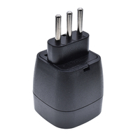 Adaptateur de voyage européen vers italien, norme allemande, brésilien, suisse vers italien, intégré 10A 250V EU-12A