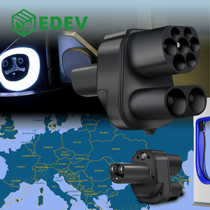 Adaptateur EDEV 500A 500KW 1000V CCS2 NACS, connecteur <span class=keywords><strong>de</strong></span> charge rapide AC/DC pour véhicules électriques, protection IP54, nouveau modèle <span class=keywords><strong>Tesla</strong></span> 3/Y/X, certifié CE FCC - Product Image 5