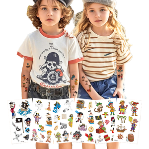 Nouveau chaton noir douze <span class=keywords><strong>Constellations</strong></span> couleur <span class=keywords><strong>tatouage</strong></span> autocollants garçon et fille étanche Ins longue durée clavicule bras dos de la main - Product Image 1