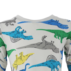 <span class=keywords><strong>Pyjama</strong></span> pour garçons personnalisé, imprimé de dessins animés d'automne et d'hiver, manches longues, mélange de coton doux, vêtements de détente mignons - Product Image 3