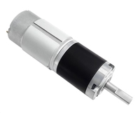 Motor DC Gear Berkinerja Tinggi dan Handal 42mm Metal Planetary 12V 18W IP54 10-600 RPM Aplikasi Kipas