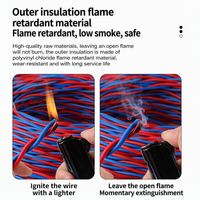 Câble d'alimentation flexible en cuivre sans oxygène de haute qualité, fil torsadé RVS, norme nationale, double conducteur, usage domestique et industriel