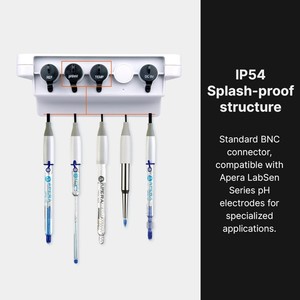 เครื่องวัดค่า pH แบบตั้งโต๊ะ Apera Instruments PH700 พร้อมอุปกรณ์เสริม อิเล็กโทรด PH - Product Image 5