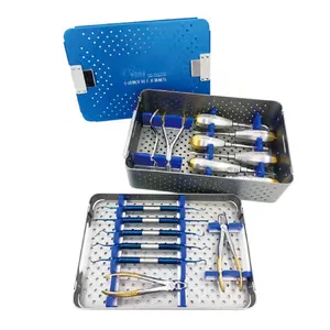 Yueshen Professionele Dier Dental Chirurgische Extractie Chirurgie Tang Instrument Kit Voor Pet