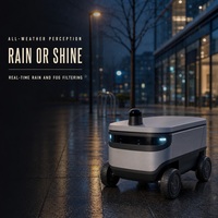 Hesai JT128 LiDAR hyper-hémisphérique, portée de détection de 40 m, fréquence de balayage de 10/20 Hz, intelligence embarquée, robots humanoïdes AGV/AMR