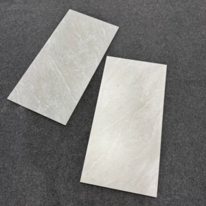 Gạch lát nền và tường chống trơn 300x600mm, bề mặt mờ, màu xám xi măng, màu be, dùng trang trí nhà cửa, thích hợp cho nhà bếp và phòng tắm - Product Image 4