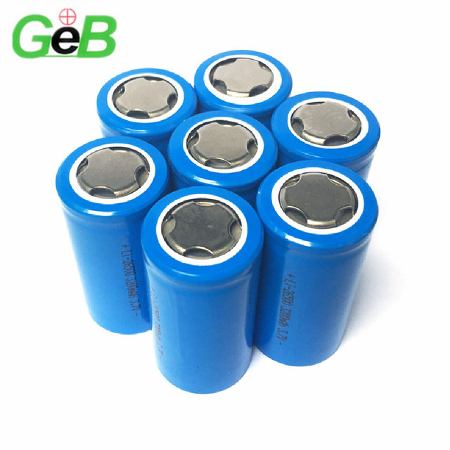 GEB ICR 26350 26500 26650 2000mAh 3400mAh Lithium Ion Rechargeable Battery 22430 18500 for Electric Toys Stabilizer Flashlight