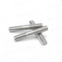 Double-End Extended Butt Threaded Rod DIN 931 Metric Steel Material Black Finish Zinc Coarse Thread Grade 4.8-12.9 Stud Rod