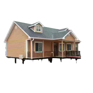 BIỆT THỰ Mỹ ánh sáng Kết Cấu Thép Nhà sản xuất không thấm nước tích hợp container hoạt động nhà cho nông thôn tự xây dựng - Product Image 6