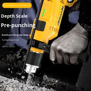 Vente directe d'usine, coffret d'outils de perceuse à percussion pour la maison, <span class=keywords><strong>kit</strong></span> de réparation multifonctionnel, acier allié <span class=keywords><strong>K5</strong></span>, rénovation et entretien de la maison - Product Image 3