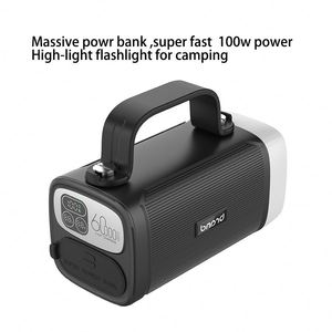 Large Capacity 60000Mah PD100W Li-Polymer Micro USB Portable High-Speed Charging LED Light Power Bank <b>Backup</b> Device - Product Image 3
