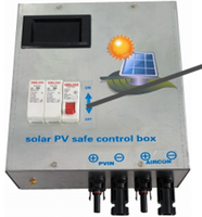 Boîtier de contrôleur pour climatiseur solaire hybride