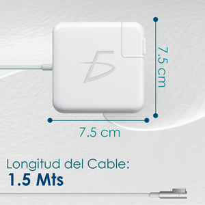 Chargeur pour ordinateur portable ELE-GATE 60W 16,5V avec prise DC magnétique de type L, compatibilité universelle pour les appareils informatiques légers - Product Image 4