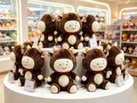Peluche de vache personnalisée, jouet en peluche doux pour la décoration de la maison, collection de cadeaux, peluche de vache