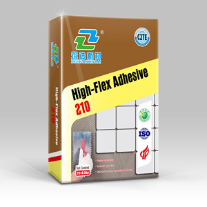 Adhesivo para Azulejos <span class=keywords><strong>de</strong></span> Alta Flexibilidad 210 C2TE, Sin Cogollos, para Formato Grande, Larga Duración, <span class=keywords><strong>Mortero</strong></span> para Paredes <span class=keywords><strong>y</strong></span> Pisos - Product Image 1