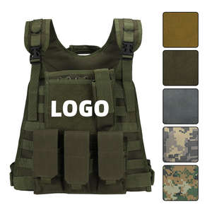 Lupu Hot Sale Multifunctional Outdoor <b>Tactical</b> Plate Carrier Stab-Proof <b>Vest</b> with Shoulder Armor Made of Durable Polyester - Product Image 4