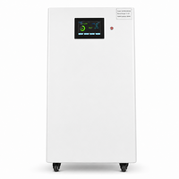 48V 180Ah 8.64kWh LiFePO4 Baterai Penyimpanan Energi Rumah yang Dapat Ditumpuk, Cadangan Daya Surya, Pemasangan di Dinding, OEM ODM