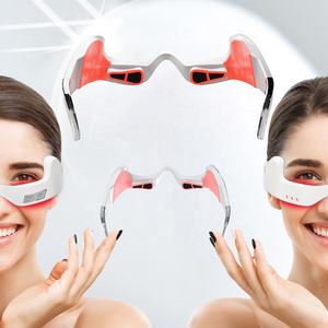 4D Reduce la fatiga, ojeras, masajeador de ojos, 650nm, dispositivo de terapia de luz roja debajo de los ojos para bolsas debajo de los ojos con microcorriente - Product Image 1