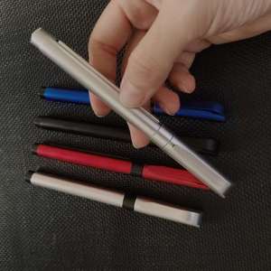 Custom Logo Silk Screen Printed Portable Metal Pen with Pull-Out Banner-Personalized Corporate Gifts & Event <b>Swag</b> - Product Image 3