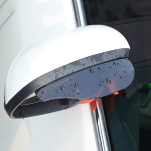 Le plus récent rétroviseur <span class=keywords><strong>de</strong></span> voiture pare-pluie ombre couverture protecteur garde <span class=keywords><strong>Pvc</strong></span> jour <span class=keywords><strong>de</strong></span> pluie voiture rétroviseur <span class=keywords><strong>lame</strong></span> anti-pluie - Product Image 6