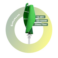 Les fabricants de Smaraad fournissent de petites éoliennes en spirale SS-600W/1Kw/1.5Kw/2Kw 2000W/500W/5000W de puissance nominale 220V éoliennes