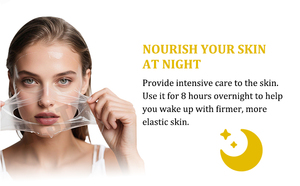 Mascarilla Facial de Hidrogel de Colágeno Nocturna para el Cuidado de la Piel, Mascarilla Facial Transparente Reafirmante de Belleza, Mascarilla de Colágeno Profundo Radiante de Corea - Product Image 6