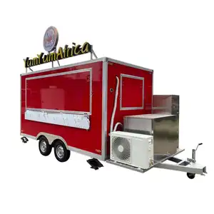 Tune Square Trailer Fast Food Track Trailer Mobile Food Trailer For Sale