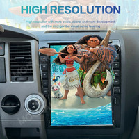 Radio mobil 13 "Untuk Toyota Tundra 2007-2013 Android Carplay 360, pemutar Multimedia Mobil navigasi Stereo otomatis untuk gaya Tesla