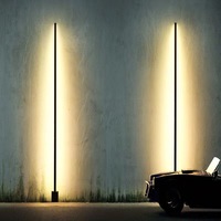 Lampe LED pour pelouse Lampe pour pilier de jardin, colonne étanche, pour pelouse, cour, voie, poteau, bornes lumineuses