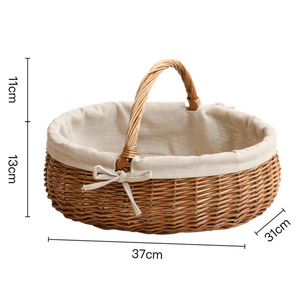 wicker manufacturers bulk color wicker wholesale gift cheap hamper <b>basket</b> wicker - Product Image 1