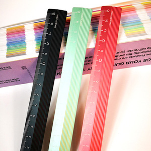 Nuovo Righello in Alluminio Rinforzato da 15cm con Personalizzazione del Logo per Misurazioni e <span class=keywords><strong>Disegno</strong></span> di Diagrammi - Product Image 4