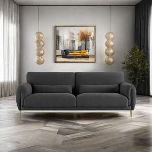 MEIJIA Venta al por mayor de lujo personalizado sala de estar sofá Chesterfield conjunto de <span class=keywords><strong>2</strong></span> plazas <span class=keywords><strong>PUFF</strong></span> de diseño para el hogar muebles de oficina - Product Image 3
