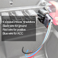 Connecteur d'alimentation à impulsion 200W, lot de 3, avec faisceau de câblage pour Polaris Ranger RZR General