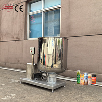 Cuve de mélange haute vitesse en acier inoxydable HUATAI, mélangeur à dispersion rapide, baril de mélange pour crème glacée, cuve d'émulsification et de mélange