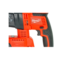 Marteau perforateur sans fil Milwaukee Brushless 18V SDS Plus pour le perçage de briques et de béton dans la rénovation de maisons