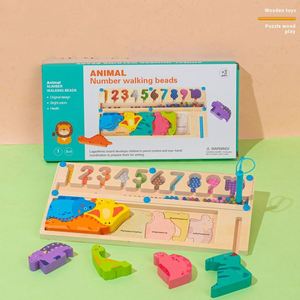 Bloques de Emparejamiento de Números para Niños CPC CE, Juego Educativo Temprano de Clasificación y Conteo, Laberinto de Cuentas, Tablero de Actividades - Product Image 6