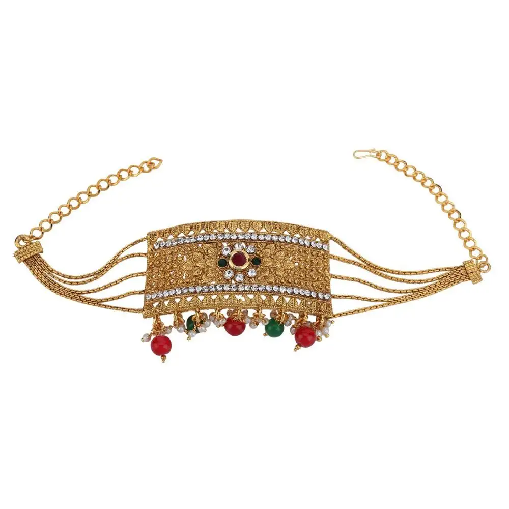 Hint Bollywood Vintage etnik altın kaplama kolçaklı Armband üst kol bileklik bilezik gelin takı