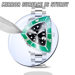 Montre automatique en acier inoxydable massif, étanche, de style professionnel, personnalisable, MIYOTA 8215, forme irrégulière, 5 BAR, 20 mm, pour homme - Product Image 4