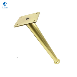 Vente en gros de pieds décoratifs pour armoires de cuisine en métal doré 200mm - Product Image 4