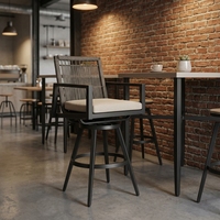 Ensemble table et chaises de bar en aluminium, expédition immédiate