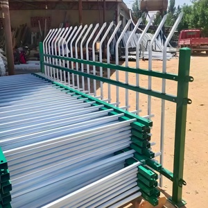 Material <span class=keywords><strong>de</strong></span> Acero Galvanizado por Inmersión en Caliente Anticorrosivo 1.8X2.4, Valla <span class=keywords><strong>de</strong></span> Acero <span class=keywords><strong>para</strong></span> Jardín, Suministro <span class=keywords><strong>de</strong></span> Fábrica - Product Image 4