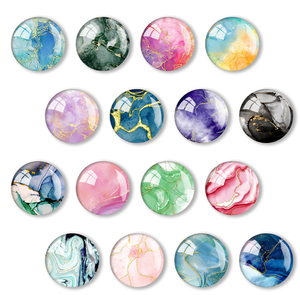 カスタムラウンドクリスタル冷蔵庫用マグネット - Product Image 2