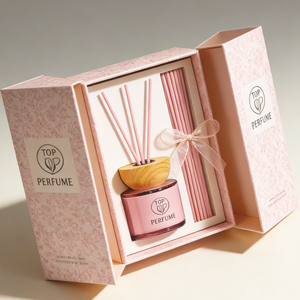 Botellas Difusoras de Aromas de Gran Capacidad a Granel, Económicas, con Tapas de Madera y Varillas de Aroma de Regalo, Opciones de Logotipo Personalizado - Product Image 2