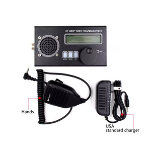 Émetteur-récepteur radio à ondes courtes <span class=keywords><strong>USDR</strong></span> QRP à 8 bandes Open-Source Émetteur-récepteur SDR Usdx transfrontalier en plastique - Product Image 1