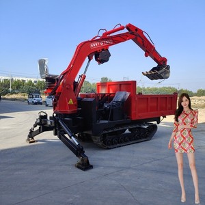 High Efficiency Crawler <b>Dumper</b> Crawler Transporter <b>Track</b> Carrier - Product Image 6