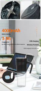 2 trong 1 có thể sạc lại smoothies tay trái cây mini rơm Cup xách tay Máy ép trái cây máy xay sinh tố - Product Image 4