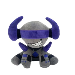 Peluche Banhammer, Toro Morado de Dos Cuernos, Juguete Unisex para Niños de 8 a 13 Años, Regalo - Product Image 5